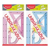 Artykuły biurowe - Maped Zestaw Study niełamliwy 4 elementy - miniaturka - grafika 1