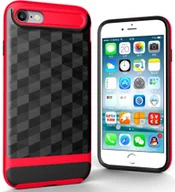 Etui i futerały do telefonów - Etui na telefon komórkowy Apple iPhone 8 Backcover Case - Cover 3D Prisma Design Red - miniaturka - grafika 1