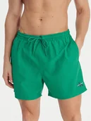 Kąpielówki męskie - Calvin Klein Swimwear Szorty kąpielowe LV00N61045 Zielony - miniaturka - grafika 1
