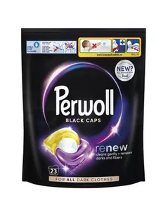 Kapsułki do prania ciemnego Perwoll Renew Black Caps 23 prania - Środki do prania - miniaturka - grafika 1