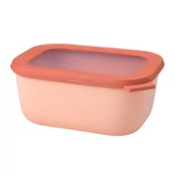 Miski i półmiski - Mepal Mepal Cirqula Oblong Nordic Blush 1,5 L Brzoskwiniowa Miska Kuchenna Plastikowa Z Pokrywką - miniaturka - grafika 1