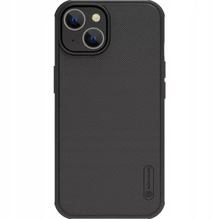 Nillkin Super Frosted Shield Pro Magnetic Case etui iPhone 14 z MagSafe magnetyczne czarny - Etui i futerały do telefonów - miniaturka - grafika 1