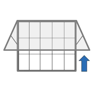 B2B Partner Zewnętrzna gablota, odchylane drzwi, 1150 x 1000 mm H 60 15 1000x115 - Gabloty - miniaturka - grafika 1