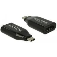 Kable komputerowe i do monitorów - Delock ADAPTER USB TYPE-C(M)-HDMI(F) 4K 60 HZ (THUNDERBOLT 3/DISPLAYPORT ALTERNATE MODE) BLACK (62730) - miniaturka - grafika 1