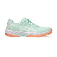Trampki damskie - ASICS Damskie trampki Gel-Game 9 Padel, Mint Tint White, 43.5 EU - miniaturka - grafika 1