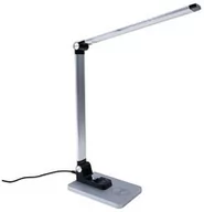 Lampy stojące - Lindby - Valtaris LED Lampa Stołowa CCT Silver/Black Lindby - miniaturka - grafika 1