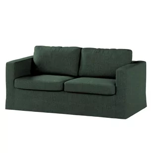 Dekoria pl pl Pokrowiec na sofę Karlstad 2-osobową nierozkładaną długi leśna zieleń szenil 165 x 89 x 64 cm City 618-704-81 - Pokrowce na meble - miniaturka - grafika 1