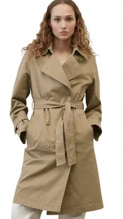 MARC O'POLO PŁASZCZ DAMSKI TRENCZ BRĄZOWY WIĄZANY 44 JSB - Płaszcze damskie - miniaturka - grafika 1