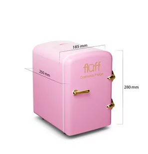 Lodówka Kosmetyczna Różowa ze Złotym Logo - Pozostałe urządzenia kosmetyczne - miniaturka - grafika 3