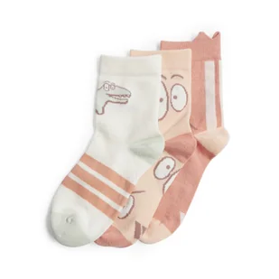 Dziecięce Skarpety za kostkę ADIDAS LK ADRPT 3PP JD1325 – Zielony - Skarpetki dla dzieci - miniaturka - grafika 1