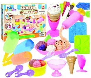 Ciastolina ciasto masa maszynka ciasto masa plastyczna plastelina LODY - Masy plastyczne - miniaturka - grafika 1