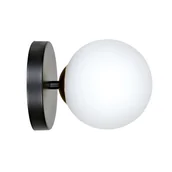 Lampy ścienne - Emibig Floki kinkiet 1x40W czarny/złoty 022/K1 - miniaturka - grafika 1