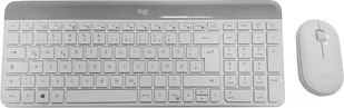 Zestaw bezprzewodowy Logitech MK470 RF Wireless Biały (920-009189) - Zestawy myszka + klawiatura - miniaturka - grafika 1