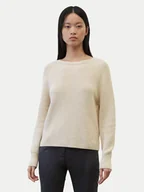 Swetry damskie - Marc O'Polo Sweter B01 6059 60109 Beżowy Loose Fit - miniaturka - grafika 1