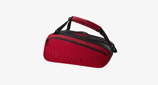 Torba Wilson Super Tour Clash V2.0  X 15 Black/Red - Tenis ziemny - miniaturka - grafika 1