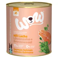 Mokra karma dla psów - WOW Adult 6 x 800 g - Łosoś - miniaturka - grafika 1