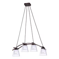 Lampy sufitowe - Lampa wisząca K-4993 BRĄZ - miniaturka - grafika 1