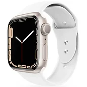 Akcesoria do zegarków - TECH-PROTECT TECH-PROTECT Pasek TECH-PROTECT Smoothband do Apple Watch 1/2/3/4 42/44 mm) Biały - miniaturka - grafika 1