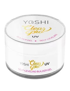Yoshi - Żel UV/LED Clear Pro Self Leveling 50ml - Żele do paznokci - miniaturka - grafika 2