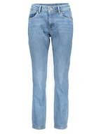 Spodenki damskie - Pepe Jeans Dżinsy - Tapered fit - w kolorze niebieskim - miniaturka - grafika 1