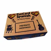 Książki do nauki języka hiszpańskiego - Fun Card Spanish PRETRITO Indefinido - książka - miniaturka - grafika 1