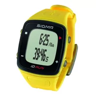 Pulsometry - Sigma GPS iD.RUN żółty - miniaturka - grafika 1