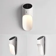 Lampy ogrodowe - Kinkiet Lampa kinkiet zewnętrzny solarny LED z czujnikiem ruchu i zmierzchu Lampa kinkiet zewnętrzny solarny LED z czujnikiem ruchu i zmierzchu - miniaturka - grafika 1