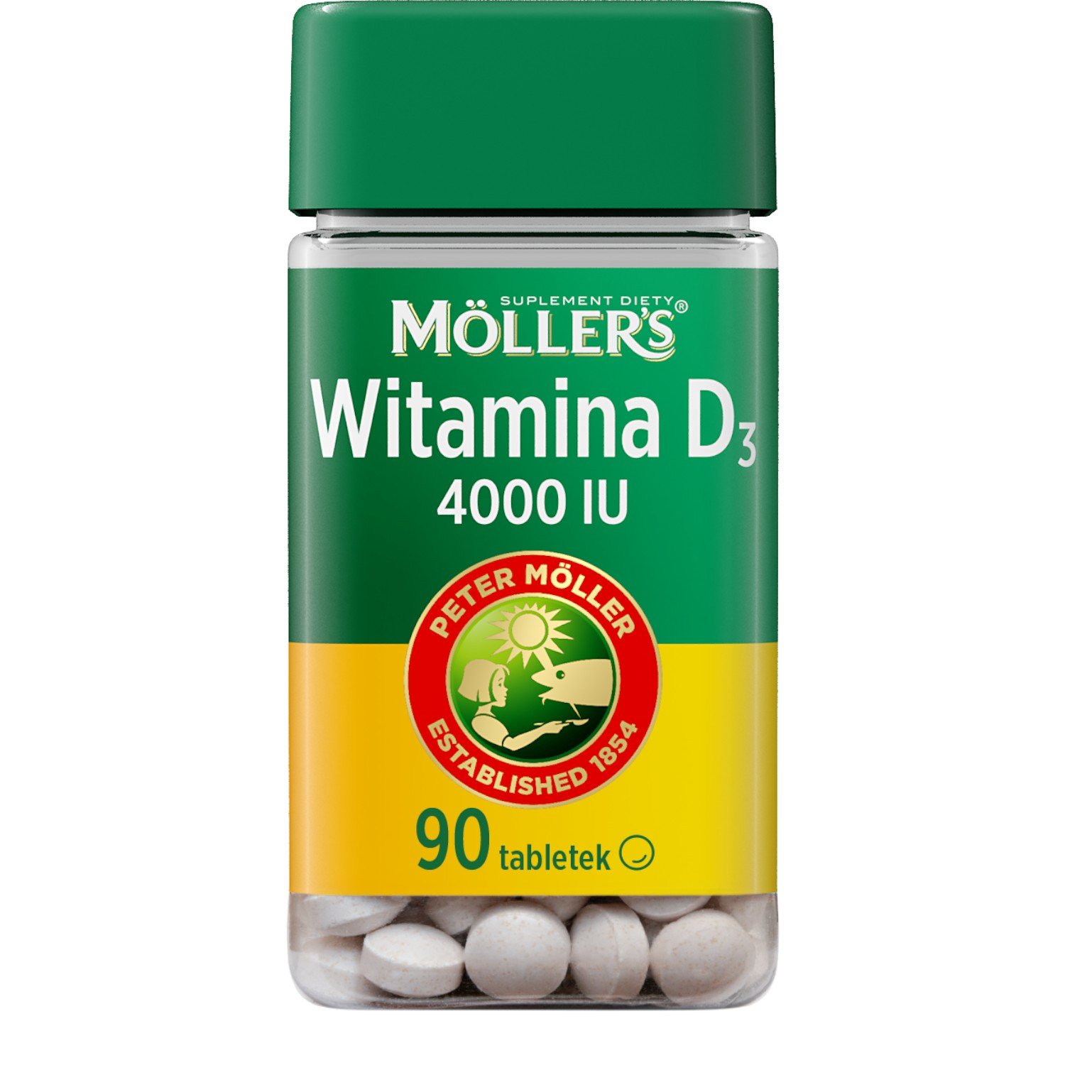 Mollers Witamina D3 4000 IU 90 Szt.