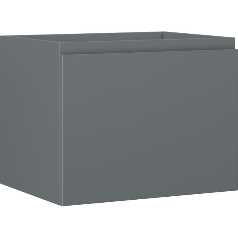 Mexen Orio szafka łazienkowa podumywalkowa 60 cm, 1 szuflada, grafit mat - 91A10-06047-1-BF66