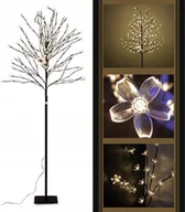 Choinki - DRZEWKO DEKORACYJNE DO MIESZKANIA DOMU LED ŚWIECĄCE ŚWIĄTECZNE 120 CM - miniaturka - grafika 1