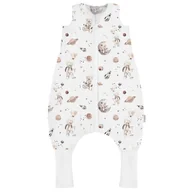 Śpiworki dla dzieci - Śpiworek z nogawkami 2,5 TOG Space Teddy Bear XS White 6m+, BabySteps - miniaturka - grafika 1