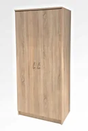 Szafy - Szafa ubraniowa z drążkiem 80 cm 2DD - miniaturka - grafika 1
