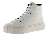 Trampki damskie - Victoria Abril BOTA EFECTO Piel & Serraje, Trampki damskie, Hielo, 40 EU - miniaturka - grafika 1