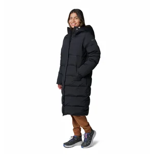 Damski płaszcz zimowy Columbia Boundless Days™ Long Down Jkt Rozmiar: M / Kolor: czarny - Kurtki i kamizelki sportowe damskie - miniaturka - grafika 1