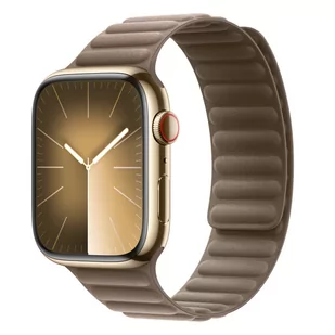 Apple karbowany pasek magnetyczny w kolorze jasnobeżowym do koperty 42/44/45/49 mm rozmiar S/M - Akcesoria do smartwatchy - miniaturka - grafika 1