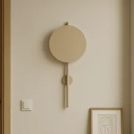 Lampy ścienne - Unikalny, beżowy kinkiet ścienny do salonu K-5803 z serii TALAR - miniaturka - grafika 1