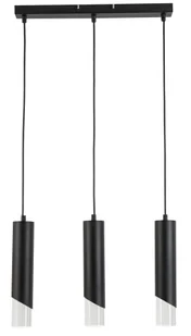Hardin - lampa wisząca 3 płomienna czarny mat 342303-30 - Lampy sufitowe - miniaturka - grafika 1