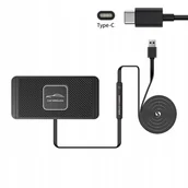 Ładowarki samochodowe - Universal Fast Charging Pad Wireless Car Phone Charger Mat iPhone Samsung - miniaturka - grafika 1