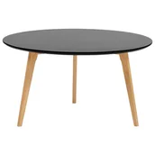 Ławy i stoliki kawowe - Beliani Stolik kawowy czarny TENNESSEE 26616 - miniaturka - grafika 1