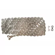 Części rowerowe - Taya, Łańcuch Nove, 128 ogniw, 9-rzędowy, srebrny - miniaturka - grafika 1