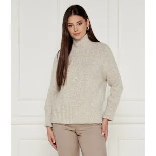 Marella SPORT Półgolf IMBOCCO Regular Fit z dodatkiem wełny - Swetry damskie - miniaturka - grafika 1