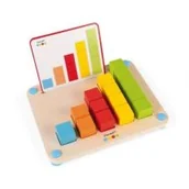 Układanki dla dzieci - Janod Drewniana Układanka Nauka Liczenia Essentiel, - miniaturka - grafika 1