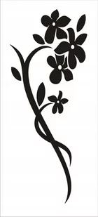 Naklejka na ścianę motyle kwiaty dekor Ornament 18, 100x40 cm - Naklejki na ścianę Naklejka na ścianę motyle kwiaty dekor Ornament 18, 100x40 cm - Naklejki na ścianę - miniaturka - grafika 1