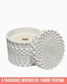 Świece - Świeca Perfumowana - Srebrna Ostoja - 220 ml - Zapach inspirowany perfumami J’adore - miniaturka - grafika 1