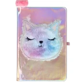 Szkolne artykuły papiernicze - Starpak Notes holograficzny A5 Cat 482216 - miniaturka - grafika 1