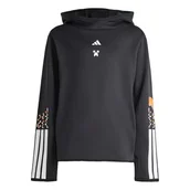 Bluzy i sweterki niemowlęce - adidas uniseks-kind ADIDAS MINECRAFT TRAINING 3 STRIPES HOODIE, black/white, 18-24 Months - miniaturka - grafika 1