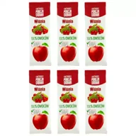 Batoniki - Porcja Dobra Przekąska jabłkowo-wiśniowa Zestaw 6 x 16 g - miniaturka - grafika 1