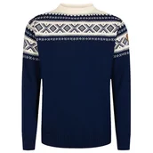 Bluzy sportowe męskie - Sweter Dale of Norway Cortina 1956 Uni Sweater Rozmiar: L / Kolor: ciemnoniebieski/biały - miniaturka - grafika 1