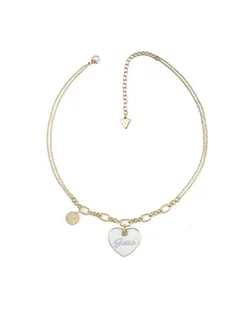 Biżuteria GUESS JUBN05148JWYG. Bransoletka, Kolor biały. Kobieta. - Bransoletki - miniaturka - grafika 1