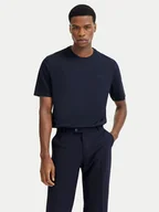 Koszulki męskie - Bugatti T-Shirt 8350-95040 Granatowy Regular Fit - miniaturka - grafika 1